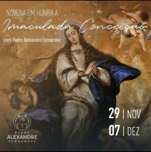 Hoje inicia-se a novena em honra a Imaculada Conceição