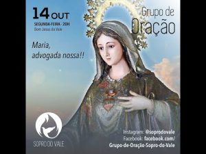 Grupo de Oração – Sopro do Vale (14/10/19)