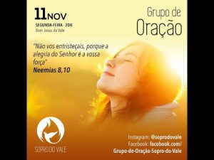 Grupo de oração – Sopro do Vale (11/11/19)