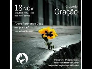 Grupo de Oração – Sopro do Vale (18/11/19)