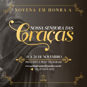 Rezemos juntos a novena em honra a Nossa Senhora das Graças