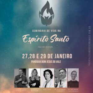 Inscrições abertas para o Seminário de vida no Espírito Santo